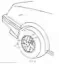 Fig. 03 - Display system using wheel-mounted strips of flashing lights