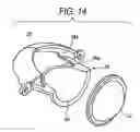 Fig. 14 - Projector-type lamp unit for vehicle