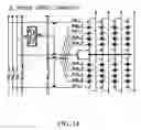 Fig. 16 - Non-volatile electronic memory device with NAND structure being monolithically integrated on semiconductor
