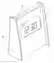 Fig. 01 - Multifunctional desk-top inductive clock