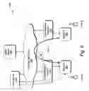 Fig. 10 - Peer-to-peer multicasting using multiple transport protocols