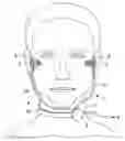 Fig. 01 - Noise damping headset with a throat microphone