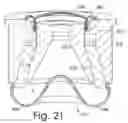 Fig. 20 - Semi-radially-charged conical magnet for electromagnetic transducer