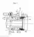 Fig. 02 - Rotation detecting device and wheel support bearing assembly utilizing the same