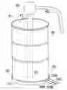Fig. 01 - Heater plate stand for grease barrel