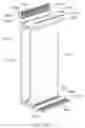 Fig. 35 - Printer assembly having tote for printed wallpaper
