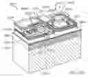 Fig. 78 - Printer assembly having tote for printed wallpaper