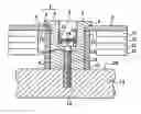 Fig. 01 - Bus bar contact and fixing device