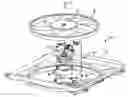 Fig. 01 - Totally integrated engine cooling module for D.C. motors employing fan hub and shroud hub as motor covers