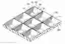 Fig. 01 - Adhesives and release liners with pyramid structures
