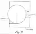 Fig. 11 - Print methodology for applying polymer materials to roofing materials to form nail tabs or reinforcing strips