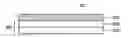 Fig. 01 - Stabilized aluminum laminate having aluminum and stabilizing layer laminated thereon