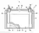Fig. 01 - Battery with cap plate having inclined edge