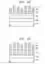 Fig. 15 - Method of forming small pitch pattern using double spacers