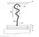 Fig. 01 - Pressure contract spring for contact arrangement in power semiconductor module