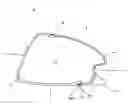 Fig. 01 - Golf club head with concave insert