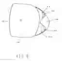 Fig. 04 - Golf club head with concave insert