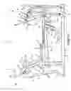 Fig. 14 - Leg press and abdominal crunch exercise machine
