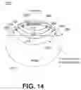 Fig. 14 - Probe for treating a tumor or the like