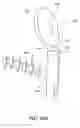 Fig. 34 - Inter-cervical facet joint implant with locking screw system