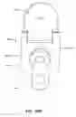 Fig. 37 - Inter-cervical facet joint implant with locking screw system