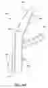Fig. 41 - Inter-cervical facet joint implant with locking screw system