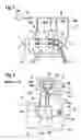 Fig. 02 - Apparatus on a drafting system of a spinning machine, especially a draw frame, carding machine, combing machine or the like, for weighting the drafting system rollers