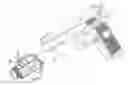 Fig. 01 - Gun barrel and trigger flashlight and/or laser mount structure