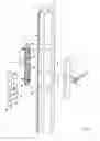 Fig. 02 - Dual dead bolt latch