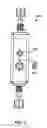 Fig. 04 - Non-metallic flow-through electrodeless conductivity sensor and leak detector