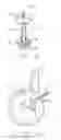 Fig. 08 - Apparatus and method for offsetting and tilting hi-hat cymbals