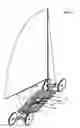 Fig. 02 - Sailing craft with wheels