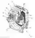 Fig. 01 - Boiler gas flow distribution fin apparatus and method