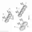 Fig. 12 - Double piston cycle engine
