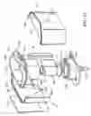 Fig. 16 - Nebulizing drug delivery device with barrier