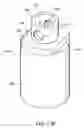 Fig. 22 - Nebulizing drug delivery device with barrier
