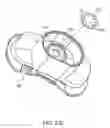 Fig. 23 - Nebulizing drug delivery device with barrier