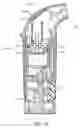 Fig. 32 - Nebulizing drug delivery device with barrier