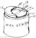 Fig. 01 - Wax stick scraper