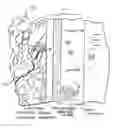 Fig. 01 - Method for repairing water-retaining structures using a multi-layer composite barrier system