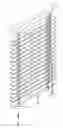 Fig. 01 - End fastener for fixing the pull cord of a transverse blind