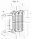 Fig. 03 - Liquid-cooled semiconductor unit for cooling high-power semiconductor elements that are enclosed in modules