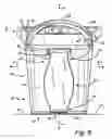 Fig. 07 - Roller brush adaptable hand-held container having sidewall ramp portion