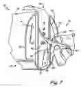 Fig. 09 - Roller brush adaptable hand-held container having sidewall ramp portion