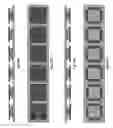 Fig. 14 - Semiconductor package including second substrate and having exposed substrate surfaces on upper and lower sides