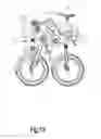 Fig. 14 - Collapsible bicycle