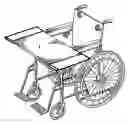 Fig. 01 - Wheelchair tray
