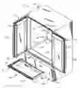 Fig. 01 - Refrigerator shelving assembly