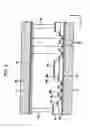 Fig. 04 - Electron emission device with plurality of lead lines crossing adhesive film