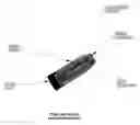 Fig. 01 - Apparatus (Bullet mounted RFID) for the purpose of generating a tracking signal from a deployed bullet